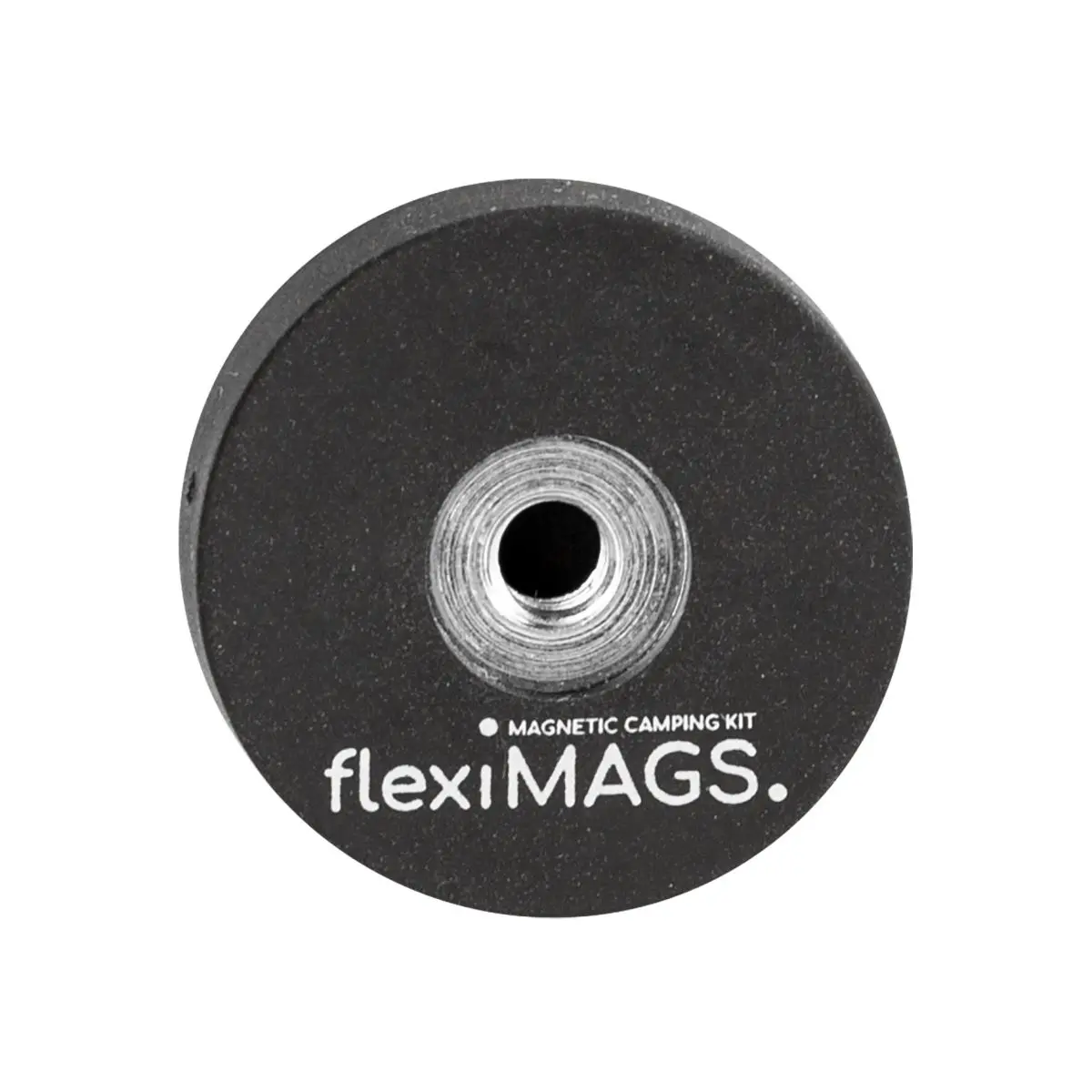 Magnet rund flexiMAGS - flexiMAG-22, 4er Set schwarz