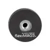 Magnet rund flexiMAGS - flexiMAG-22, 4er Set schwarz