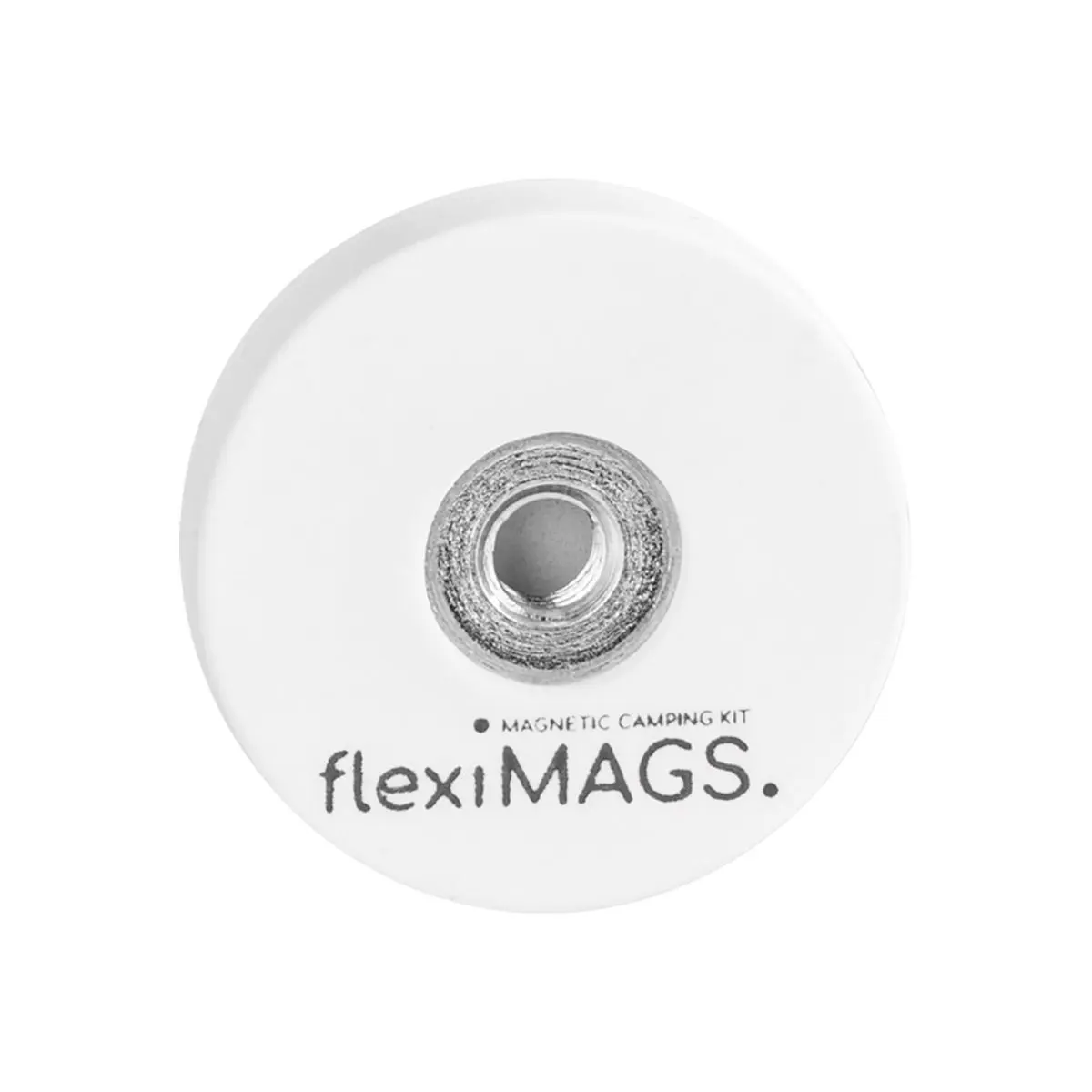 Magnet rund flexiMAGS - flexiMAG-22, 4er Set wei