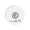 Magnet rund flexiMAGS - flexiMAG-22, 4er Set wei