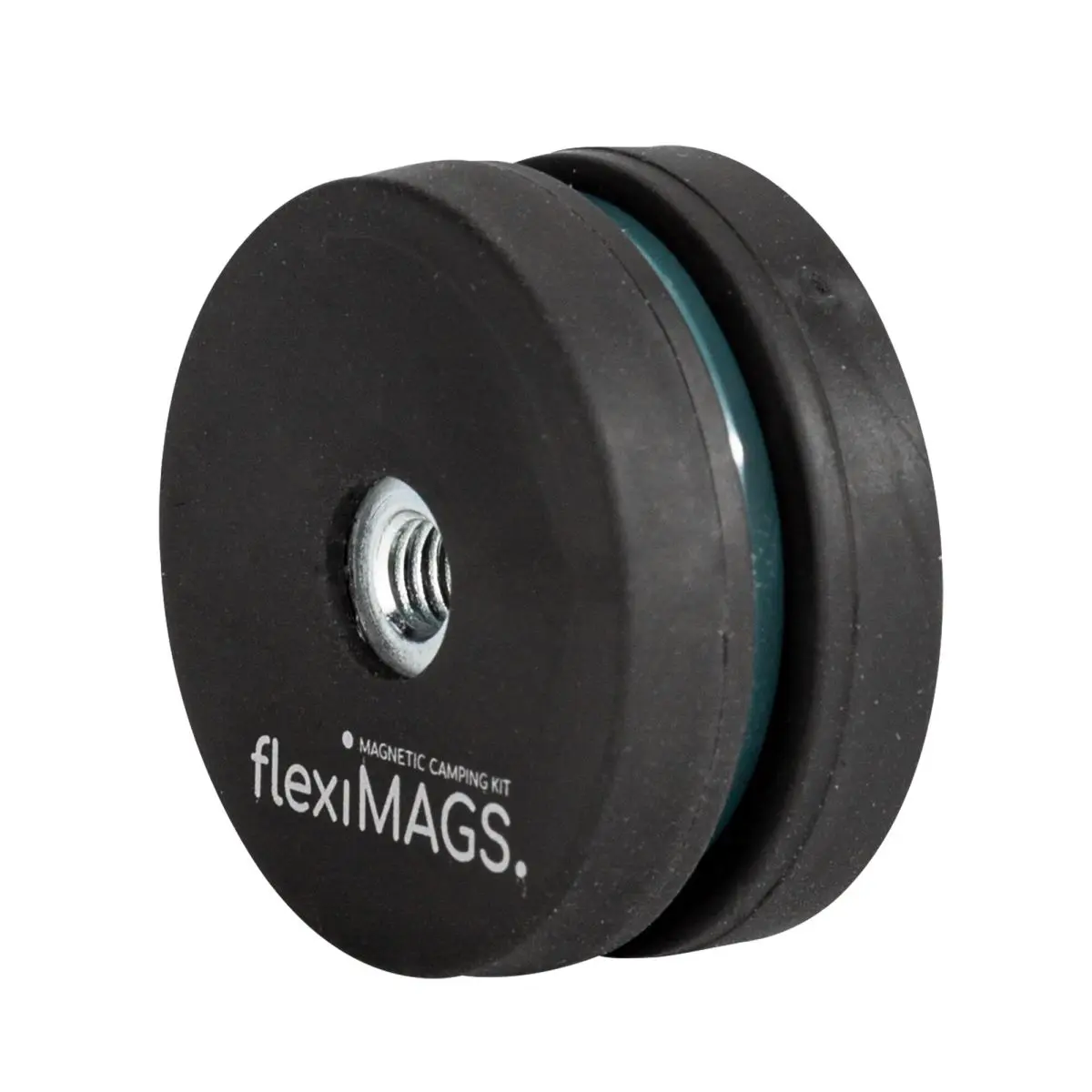 Magnet rund flexiMAGS - flexiMAG-31, 4er Set schwarz