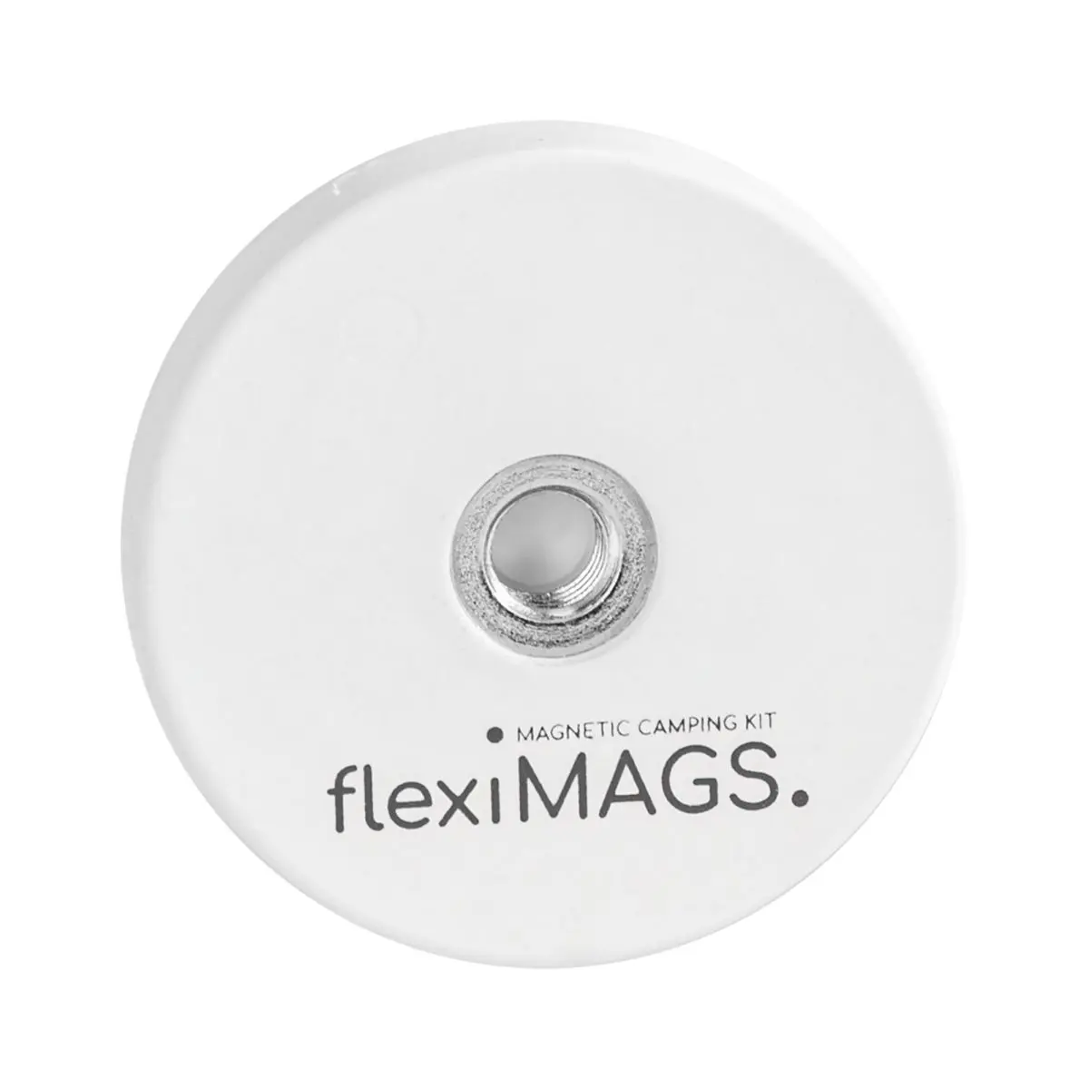 Magnet rund flexiMAGS - flexiMAG-31, 4er Set wei