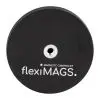 Magnet rund flexiMAGS - flexiMAG-57, 2er Set schwarz