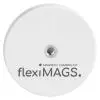 Magnet rund flexiMAGS - flexiMAG-66, 2er Set wei