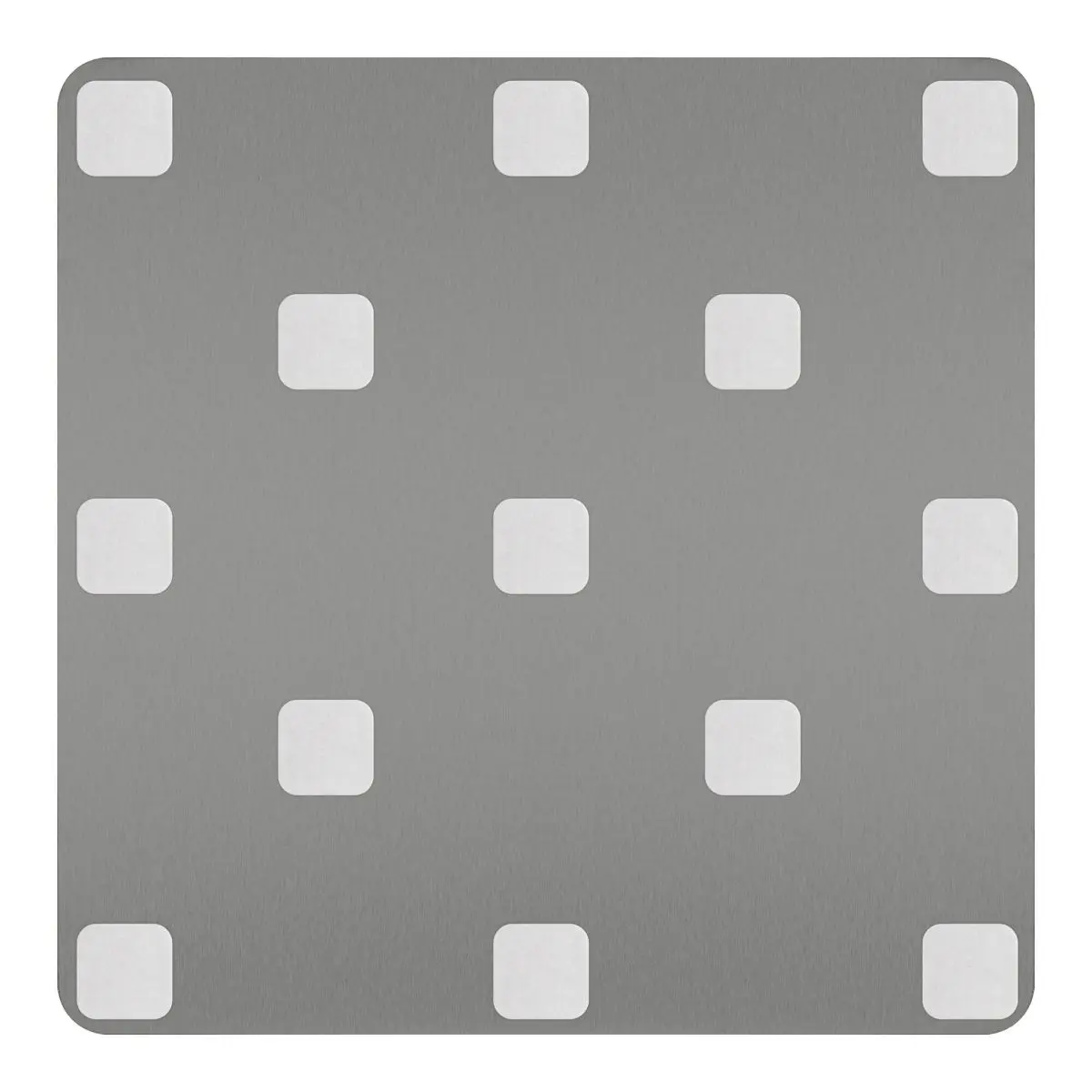 Magnetboard flexiMAGS - 40 x 40 cm,silber