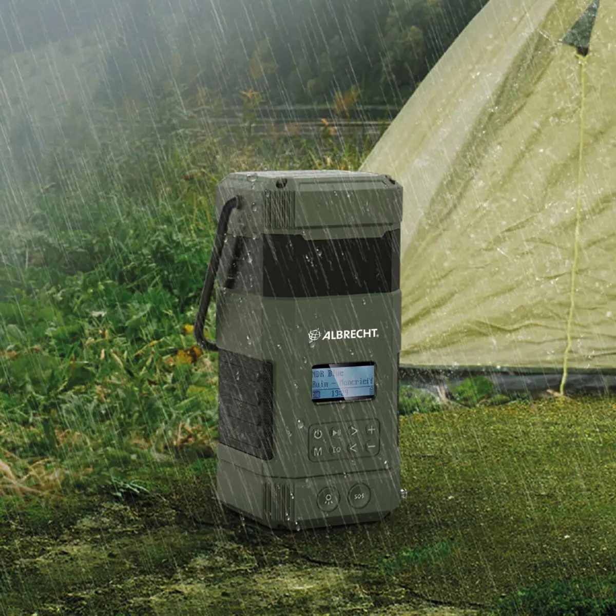Outdoor-/Kurbelradio - Albrecht DR 114