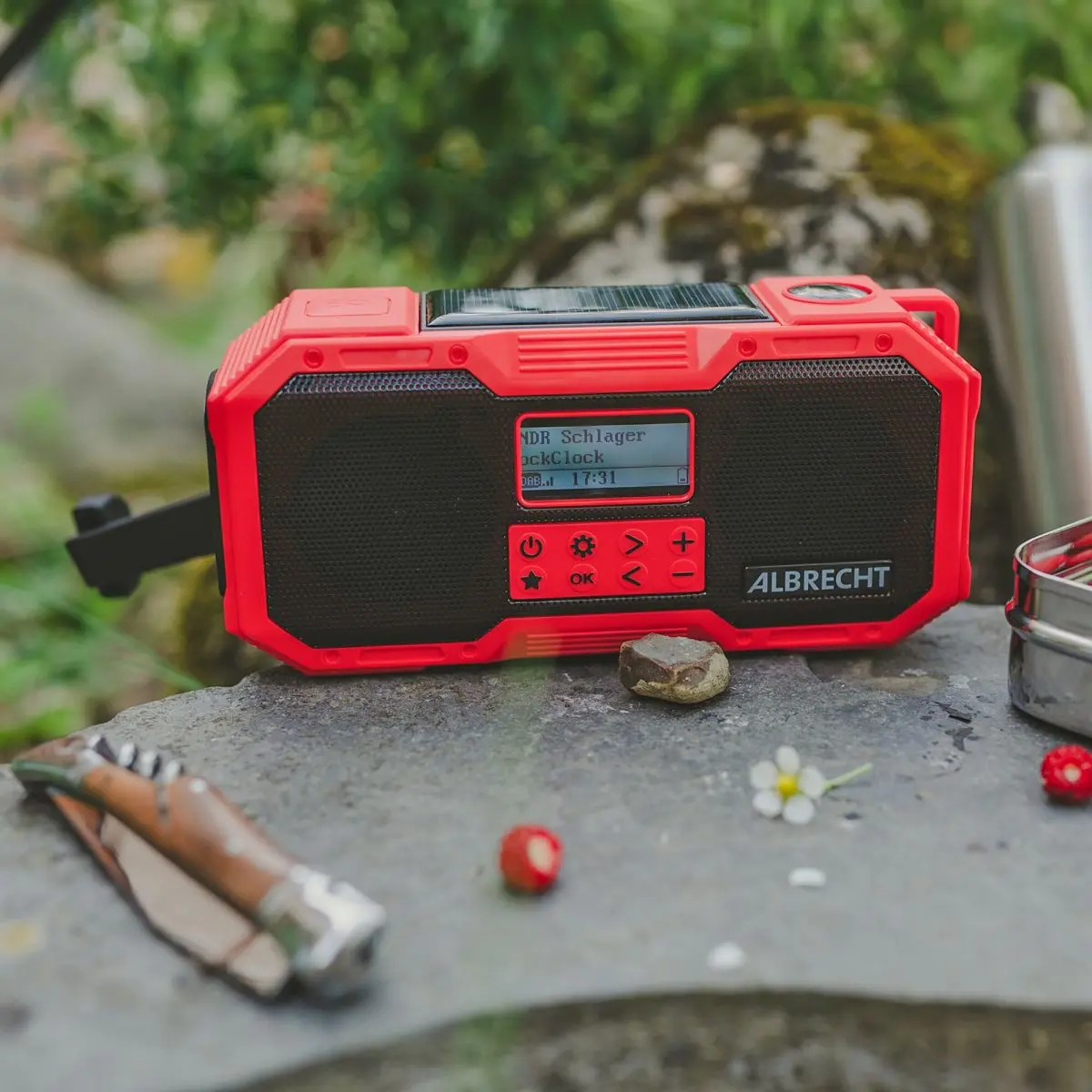 Outdoor-/Kurbelradio - Albrecht DR 112