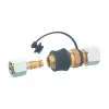 Steckkupplung-Set Typ SKU-QR - Shop Verpack.  5 bar,  RVS 8xSKU + STNxRST 8