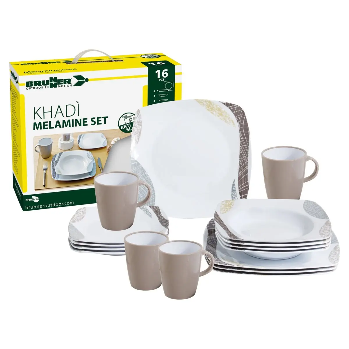 Melamine Set Khad