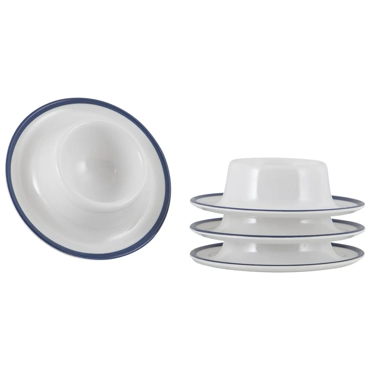 Gimex - Linea Line - Eierbecher - Blau - 4 Stck