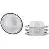 Gimex - Linea Line - Eierbecher - Blau - 4 Stck