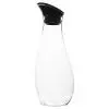 Gimex - Karaffe - Mit deckel - 1 Liter - Schwarz
