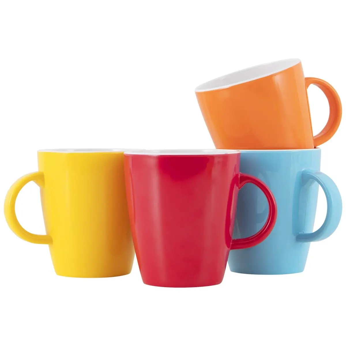 Colour Line - Henkelbecher - Rainbow - 380 ml - 4 Stck