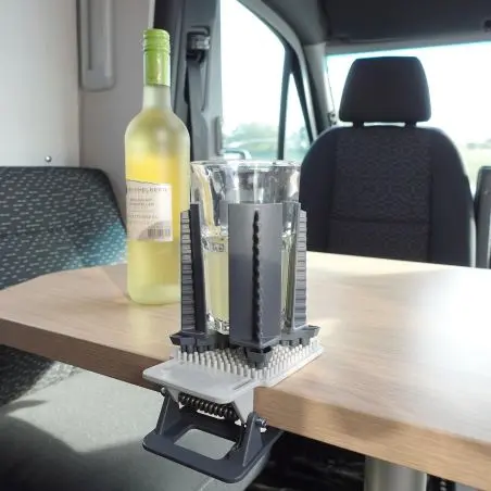 purvario CLIP CLAP Getränkehalter/Tischklemmhalter