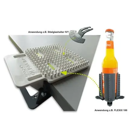 purvario CLIP CLAP Getränkehalter/Tischklemmhalter