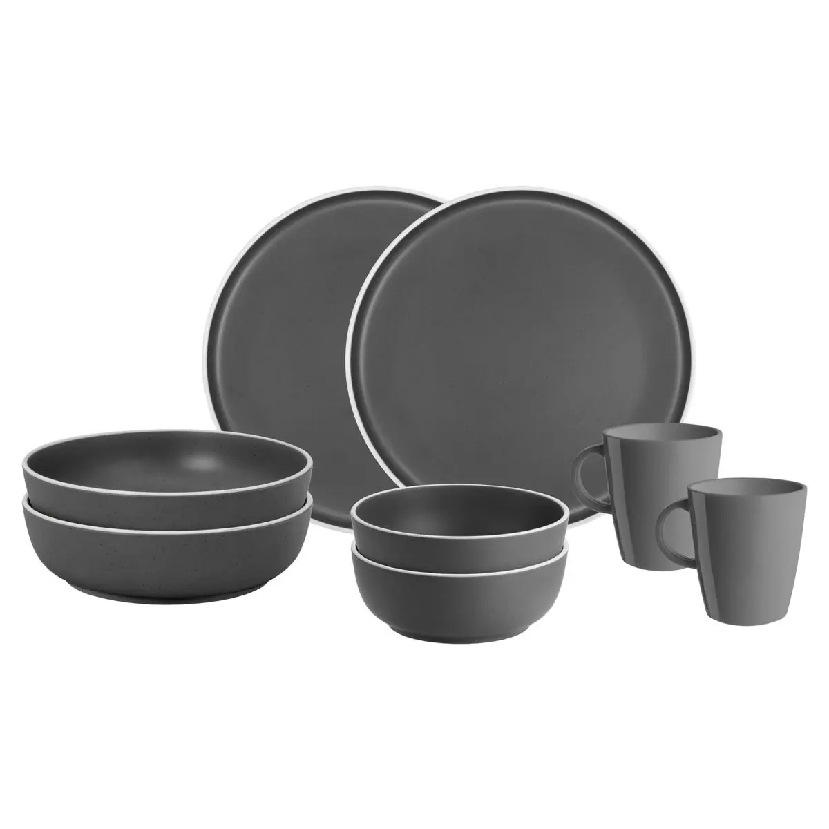 Set tte--tte Dolomit Grey 8 pcs