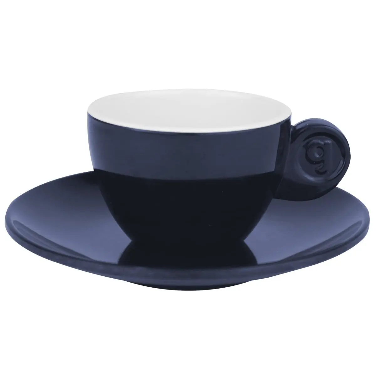 Solid Line - Espresso Set - Blau und Wei - 2 Stck