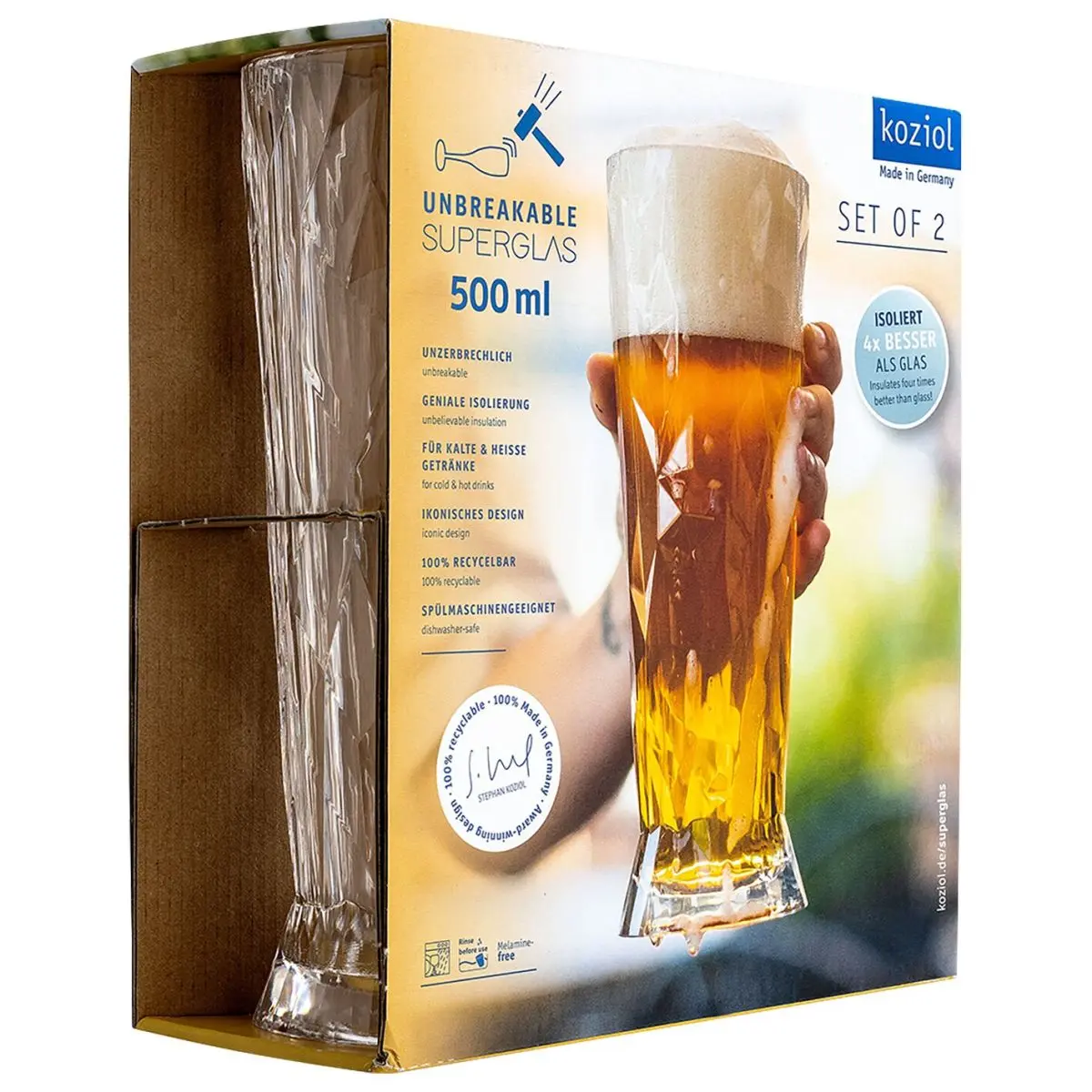 Superglas - CLUB No. 11,  500ml 2er Set