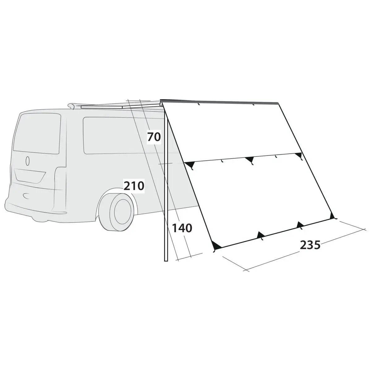 Sonnendach Hillcrest Tarp