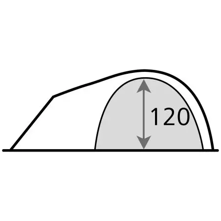 High Peak Kuppelzelt Kira 3.1