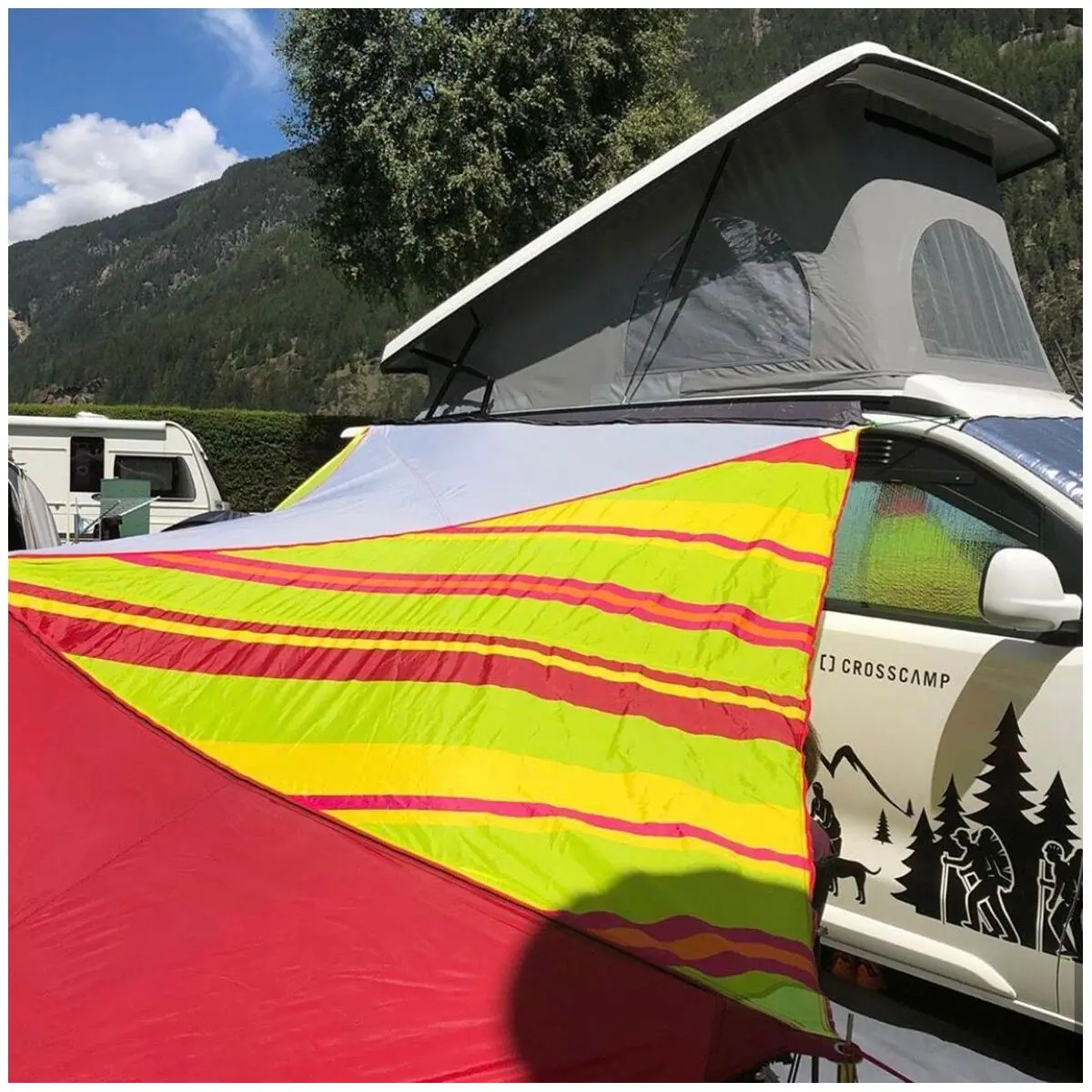 Fahrzeugadapter fr Fiamma Markisen - 4 mm