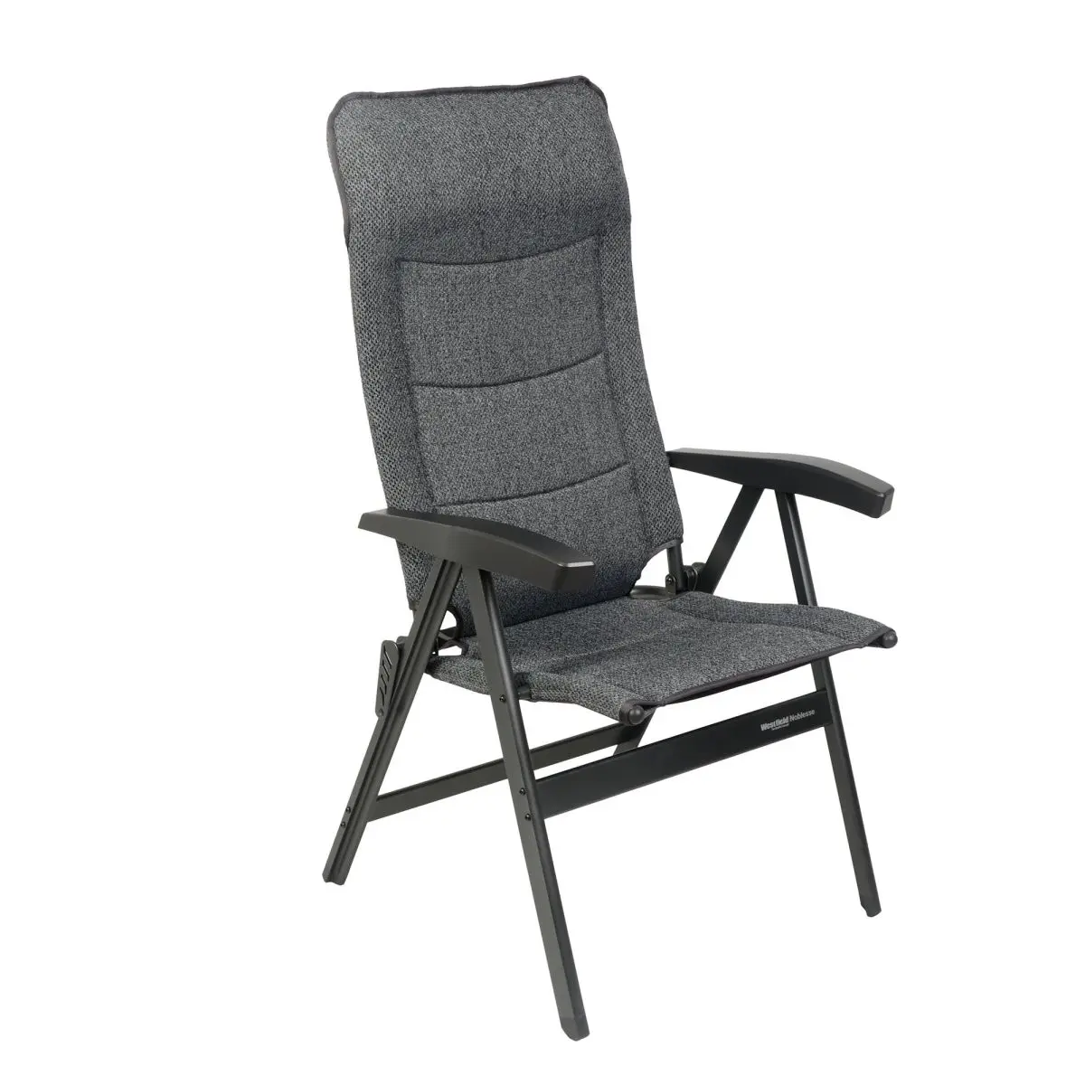 Campingstuhl Noblesse Deluxe - grau meliert