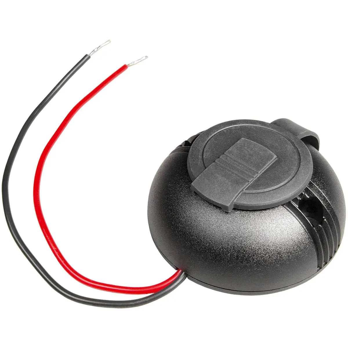 Runde Aufbau-Power USB-C/A Doppelsteckdose - mit Deckel