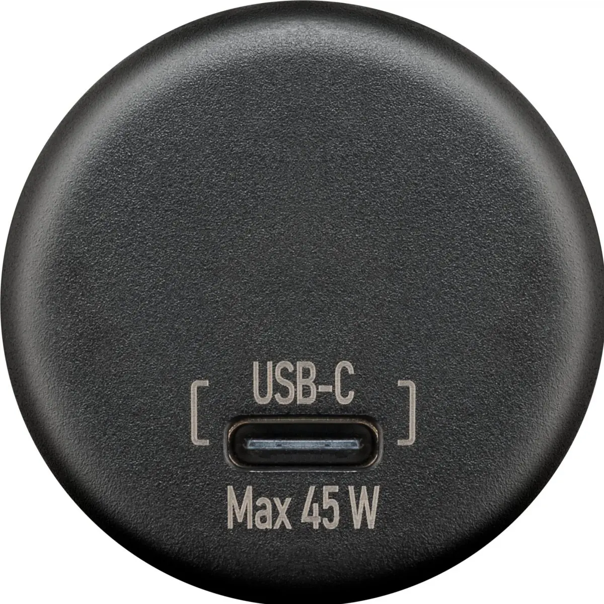 Power USB Steckdose - Single Einbaucharcher USB-C, 45 W