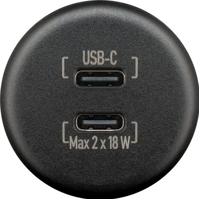 Dualer Einbaucharger USB-C