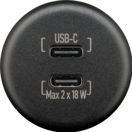 Dualer Einbaucharger USB-C