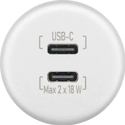 Dualer Einbaucharger USB-C