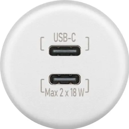 Dualer Einbaucharger USB-C