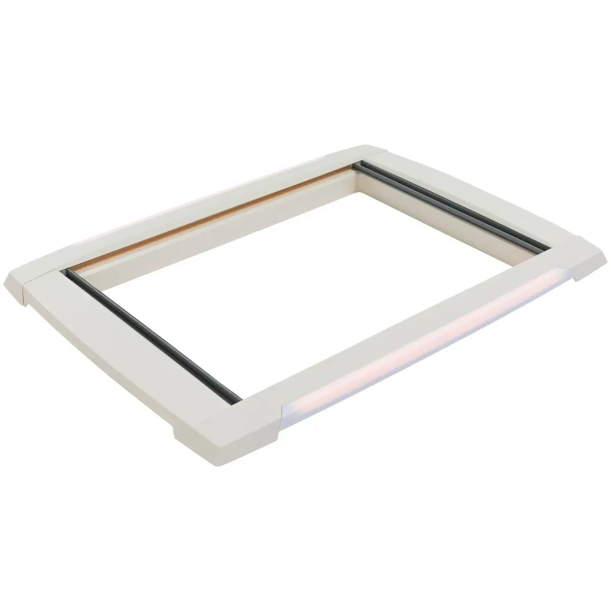 Innenrahmen MPK Dachhauben - cremewei, 700x500 mit LED