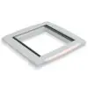 Innenrahmen MPK Dachhauben - signalwei, 400x400 mit LED