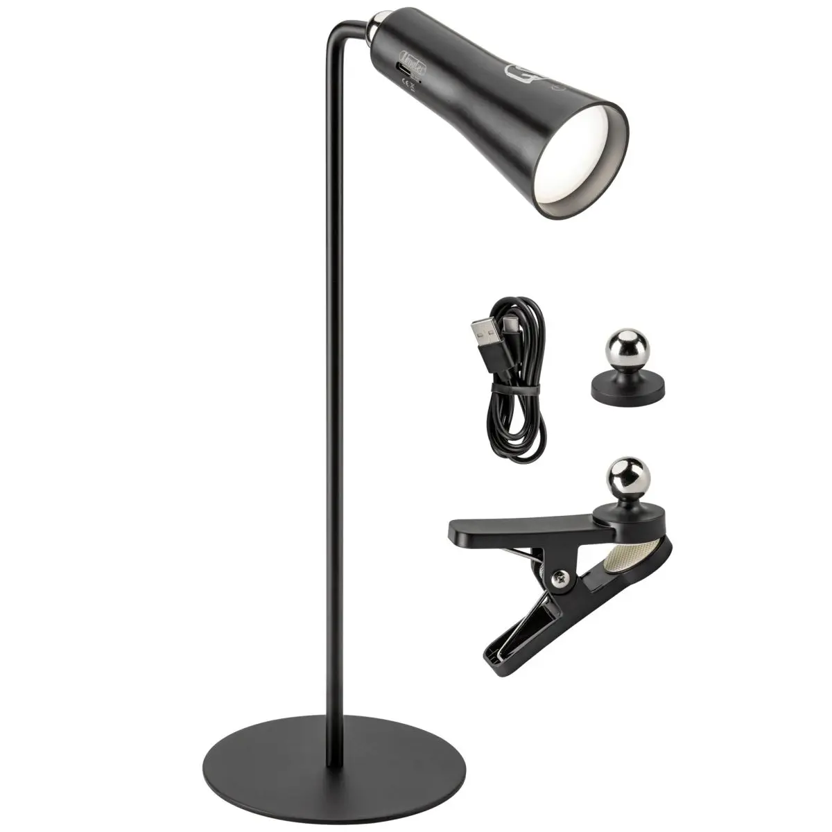 Taschen-/Stehlampe - mit Lithiumakku, USB-Aufladung
