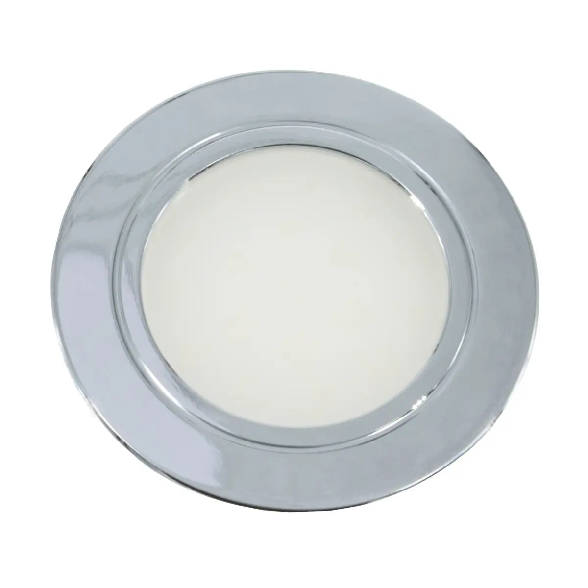 Einbaustrahler - Chrom mit milchglas