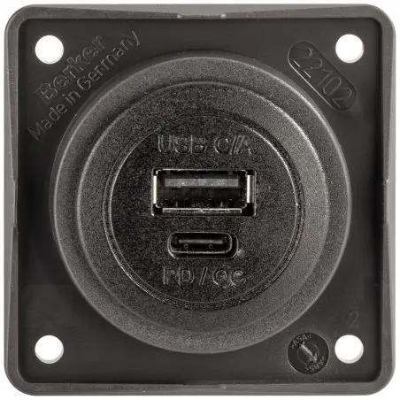USB-Steckdose USB-A/USB-C
