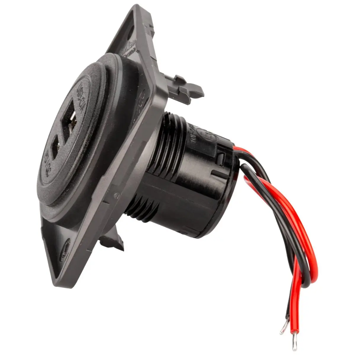 USB-Ladesteckdose 12V USB A+C anthrazit matt SB-Verpackt