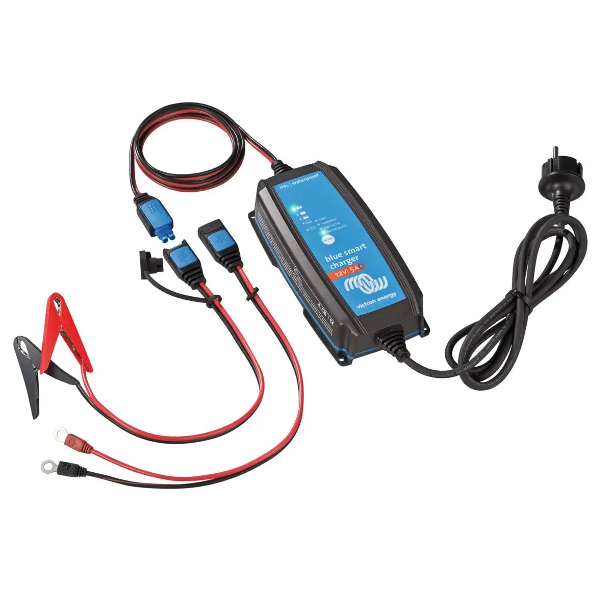 Batterieladegert inkl. DC Stecker - Blue Smart IP65s Charger 12/5 + DC Stecker