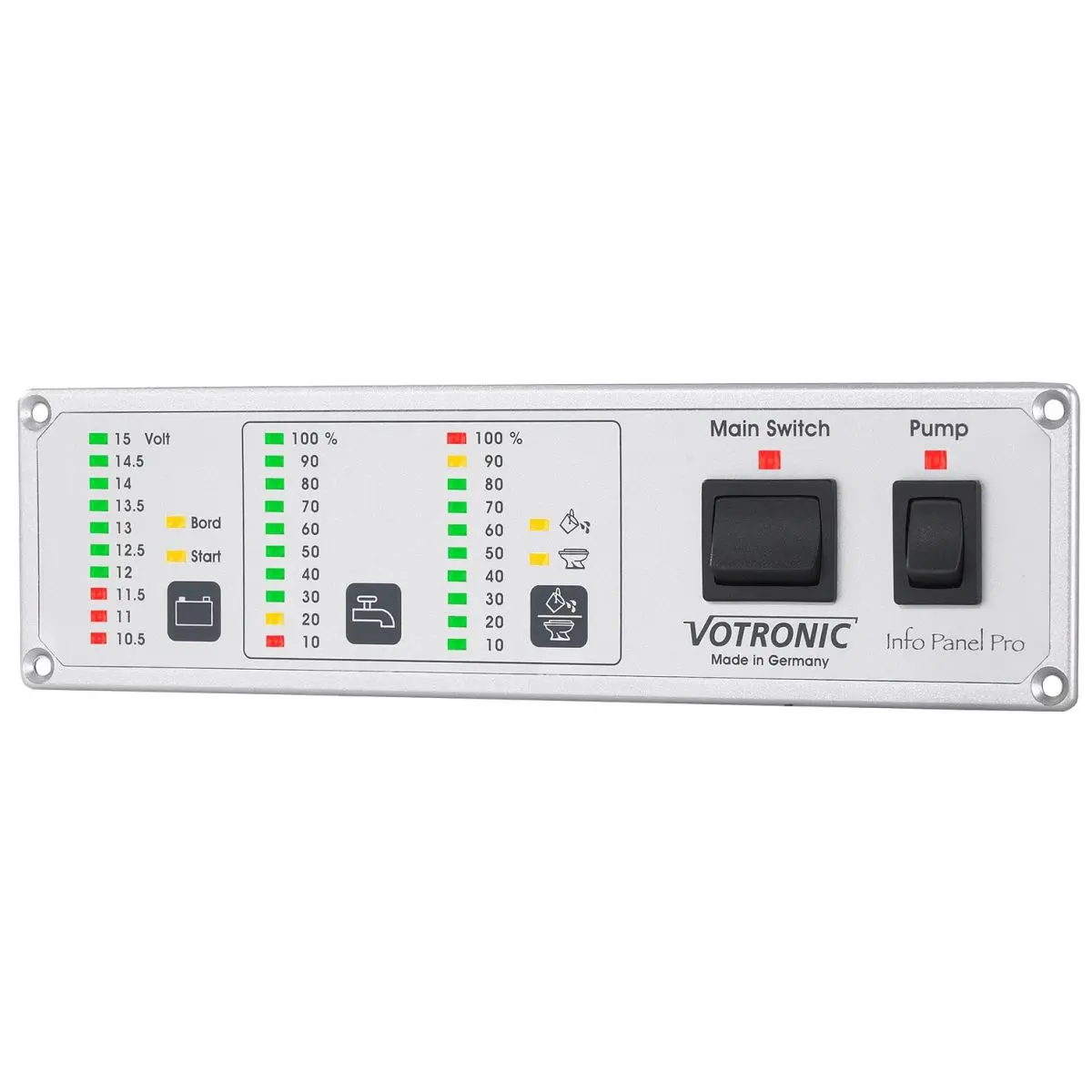 LCD-Kontrollboard - Votronic Info Panel Pro LCD-Kontrollboards 12 V