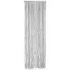 Vorhang Korda anthrazit/silber - Gre 60 x 190 cm