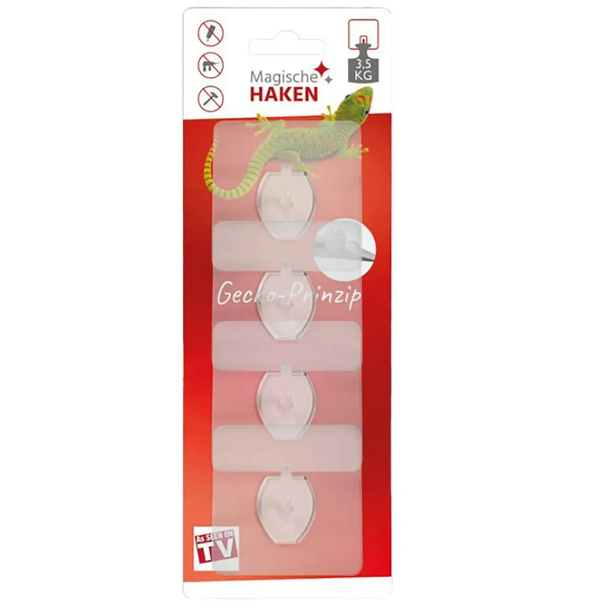 4er-Set Magische Haken 360