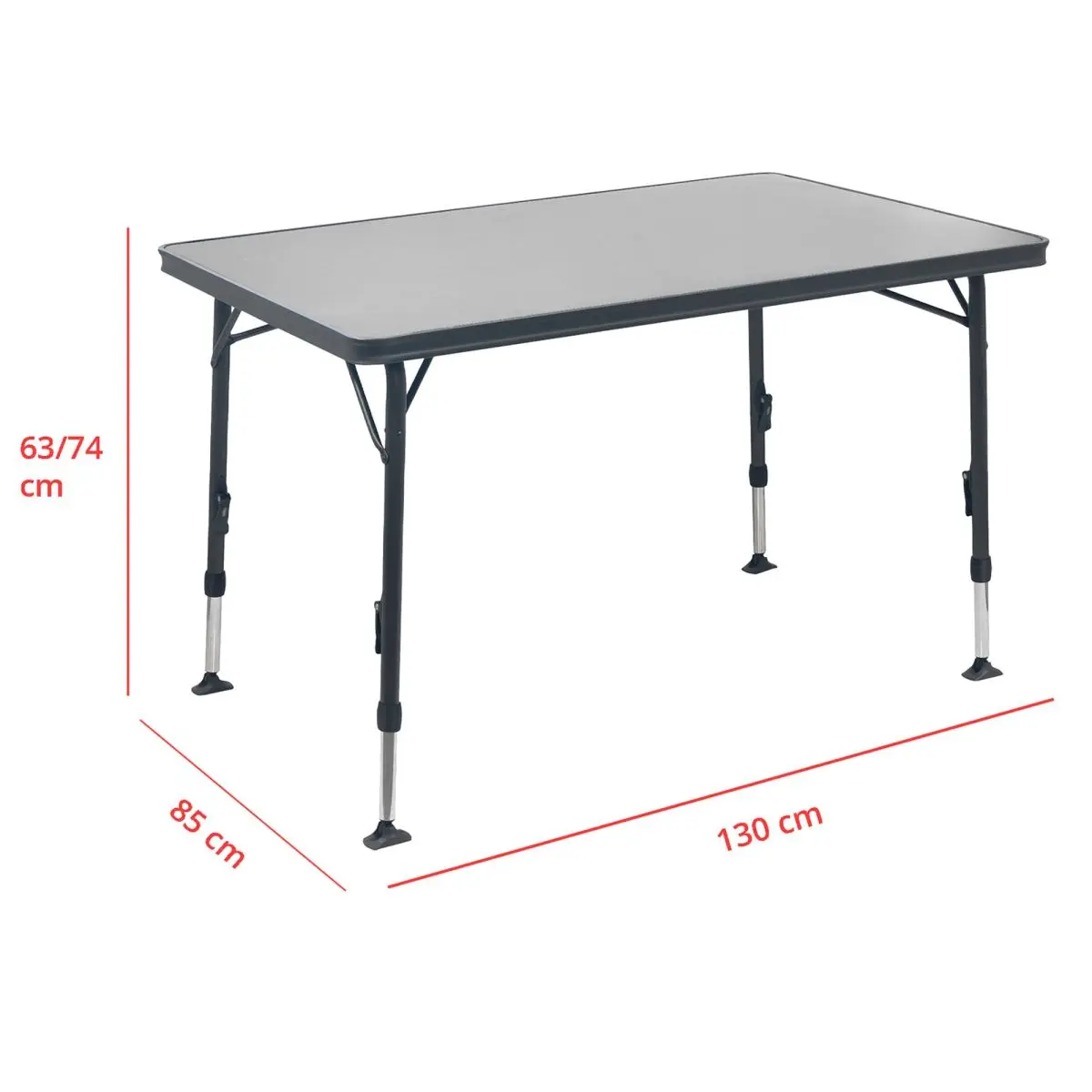 Campingtisch Al/273 - 130x 85 cm