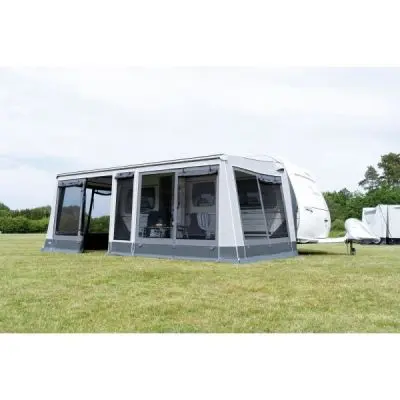 WIGO-Markisen-Set Rolli Plus Lounge, Gre 15, Umlaufma 1192 - 1227 cm, Auszug 2,5 m