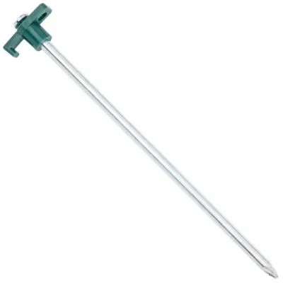 Pôdny klinec s plastovým háčikom - 25 cm dlhý, voľný