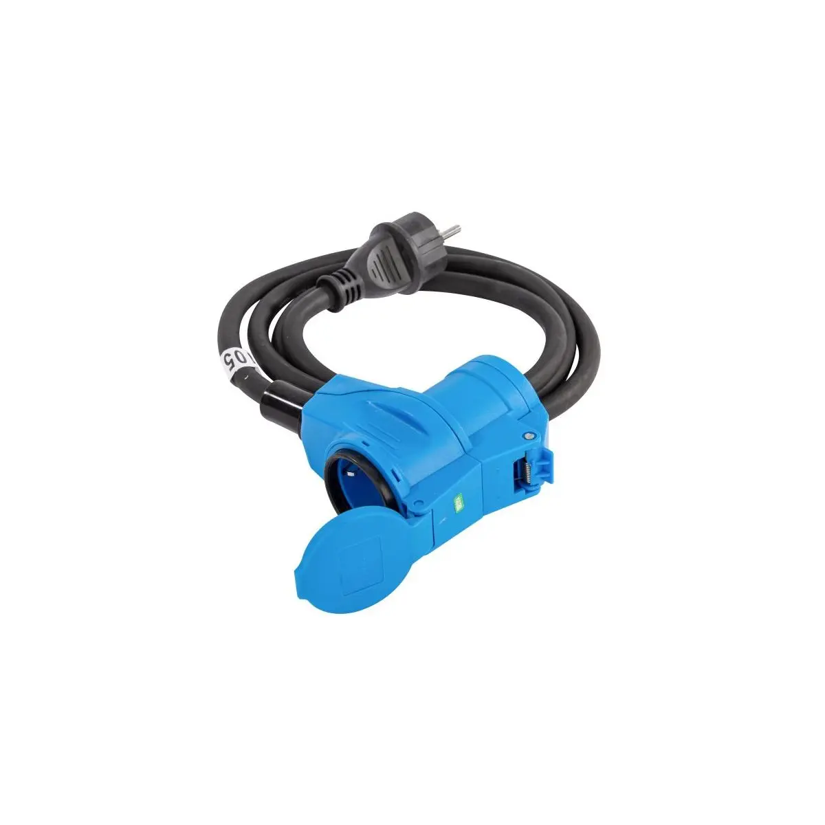 Kábel adaptéra CEE caravan - 150 cm, voľný