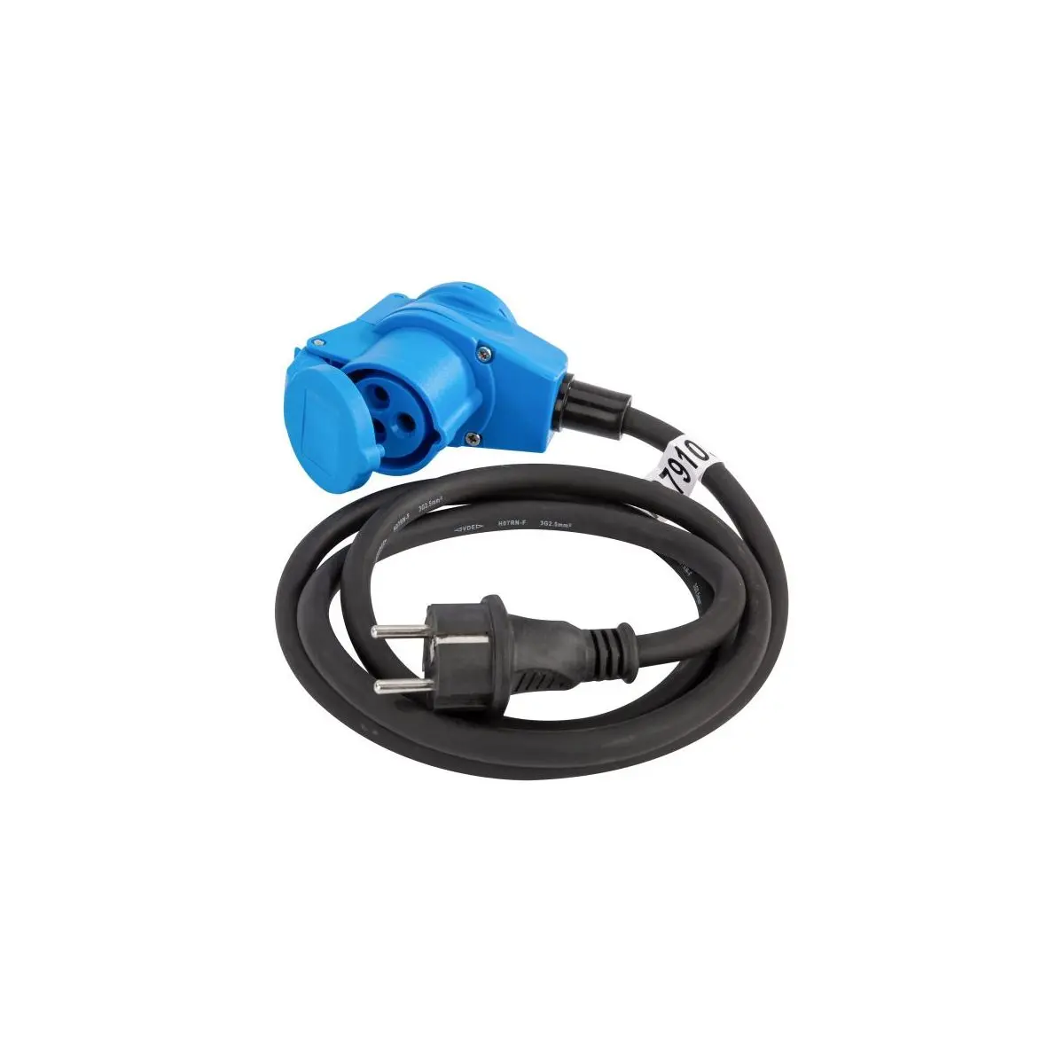 Kábel adaptéra CEE caravan - 150 cm, voľný
