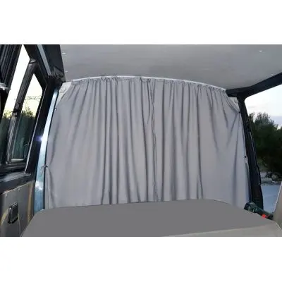 Carbest Trennvorhang Fahrerhaus VW T5/T6, Grau, 2-lagig