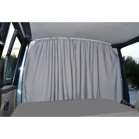 Carbest Trennvorhang Fahrerhaus VW T5/T6, Grau, 2-lagig