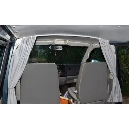 Carbest Trennvorhang Fahrerhaus VW T5/T6, Grau, 2-lagig